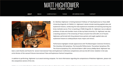 Desktop Screenshot of matthightower.com